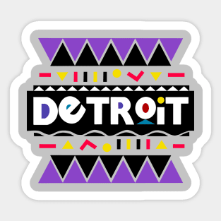 detroit x martin edition Sticker